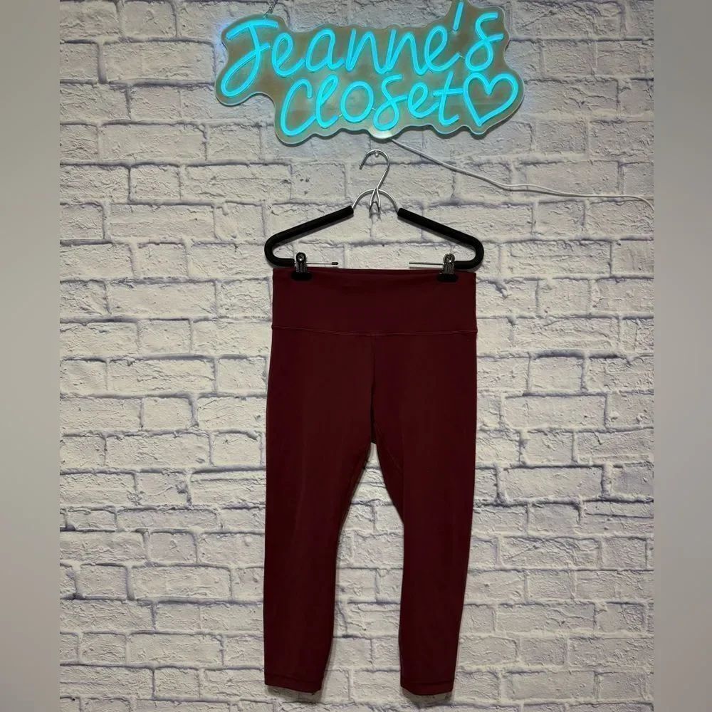 Lululemon Wunder Train High-Rise Crop 23" size 12